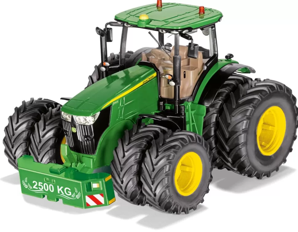 Siku John Deere 7290R mit Doppelbereifung, Bluetooth App-Steuerung und Fernsteuermodul Best